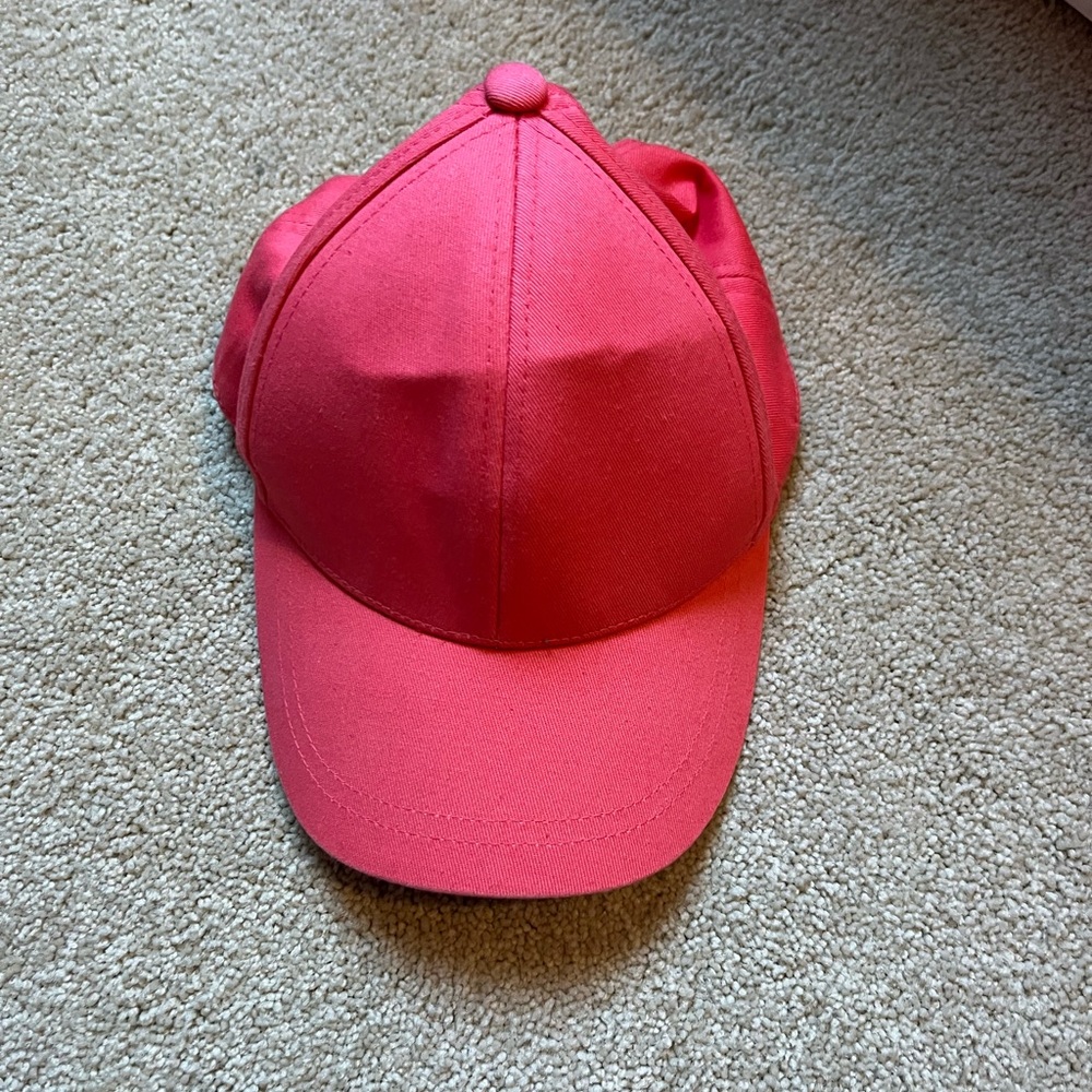 Pink baseball cap
